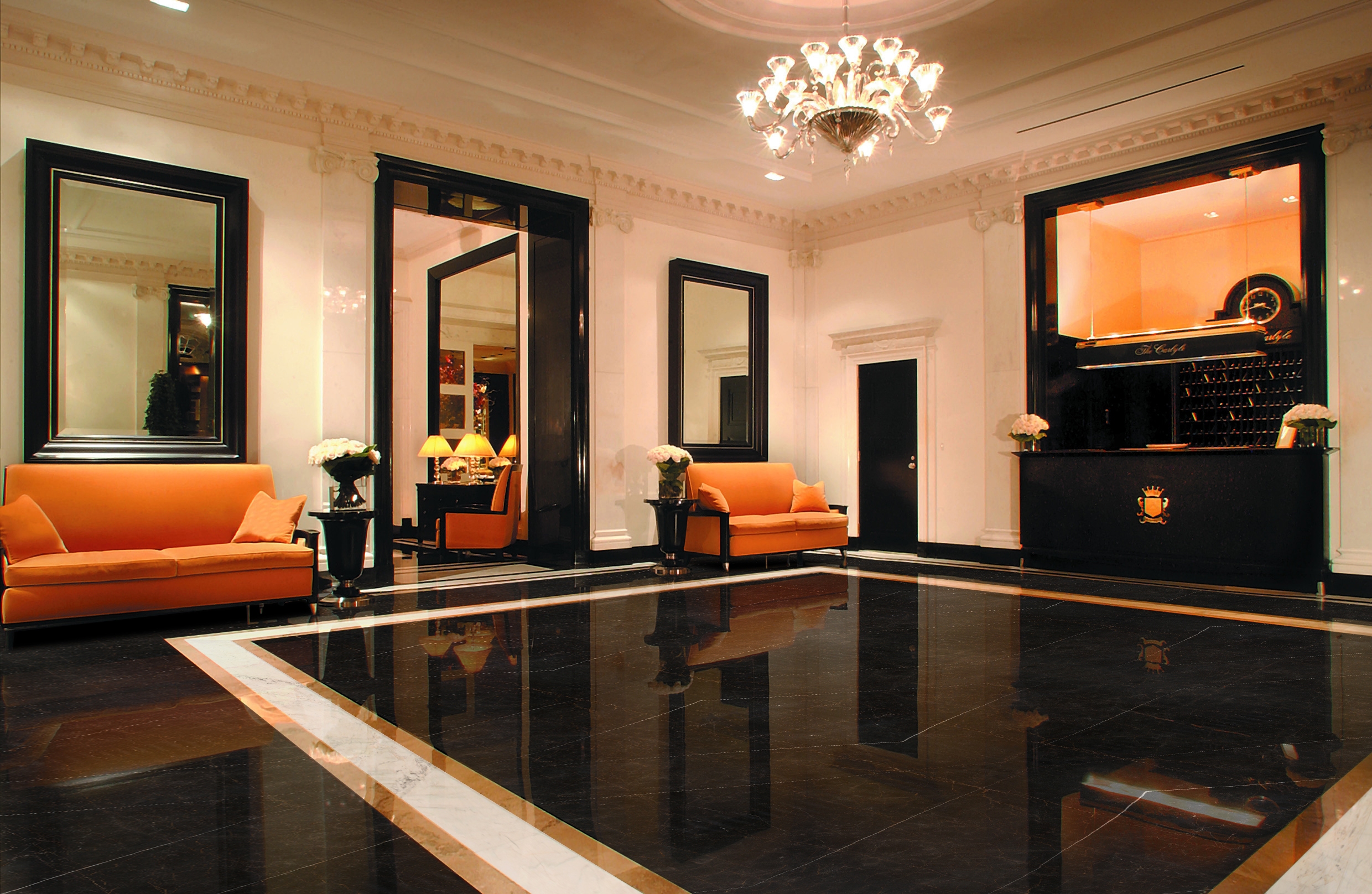 Black-&-Gold-Daytona and Aqua marina, top marble flooring designs 