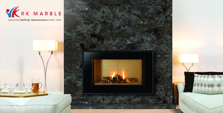Labradorite: Marble cladding for enchanting interior design 